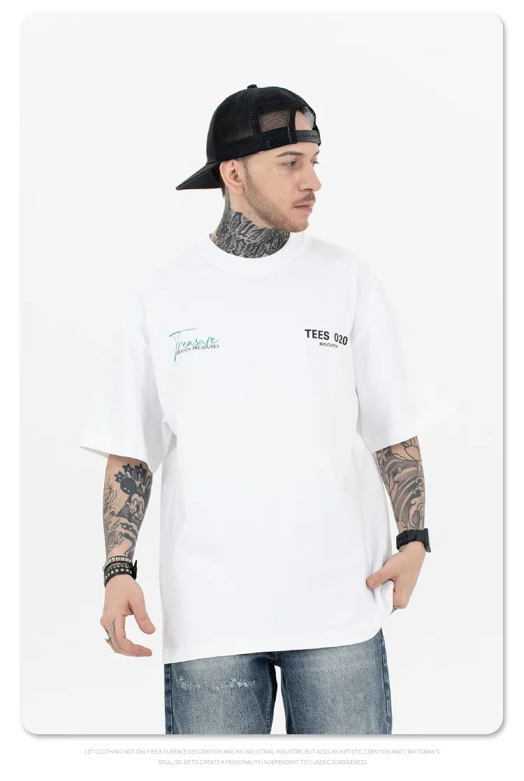 American High Street Basic T-shirt Loose Oversize